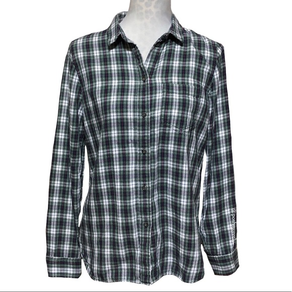 Madewell Tops - Madewell Boyfriend Plaid Button Down Shirt